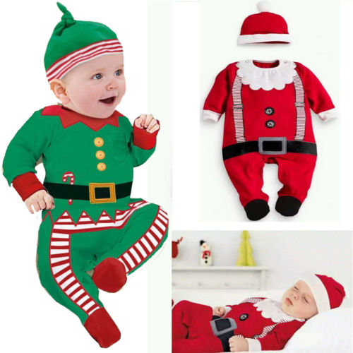 Baby Santa Outfit Christmas Costume